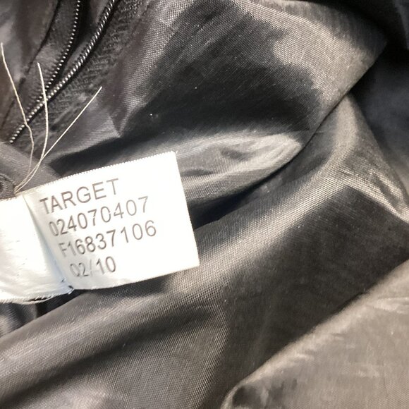 LG retro colors Floral Nylon Tote Bag With Zipper Closure zip inside and out‎ - Picture 6 of 9